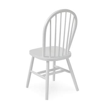 Windsor Spindle Back Armless Chair White - International Concepts