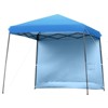 Tangkula 10x10 ft Pop up Canopy Tent One Person Set-up Instant Shelter with Central Lock W/ Roll-up Side Wall - image 2 of 4