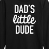 Boys' - Instant Message - Dad Set Little Dude Long Sleeve Graphic T-Shirt - 2 of 4