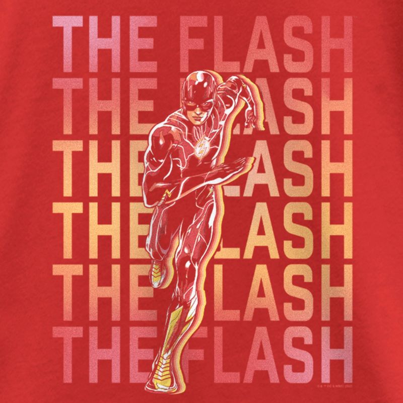 Girl's The Flash Speedster Stacked Logo T-Shirt, 2 of 6