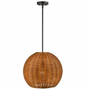 Millennium Lighting Elise 1 - Light Pendant in  Natural - 1 of 4