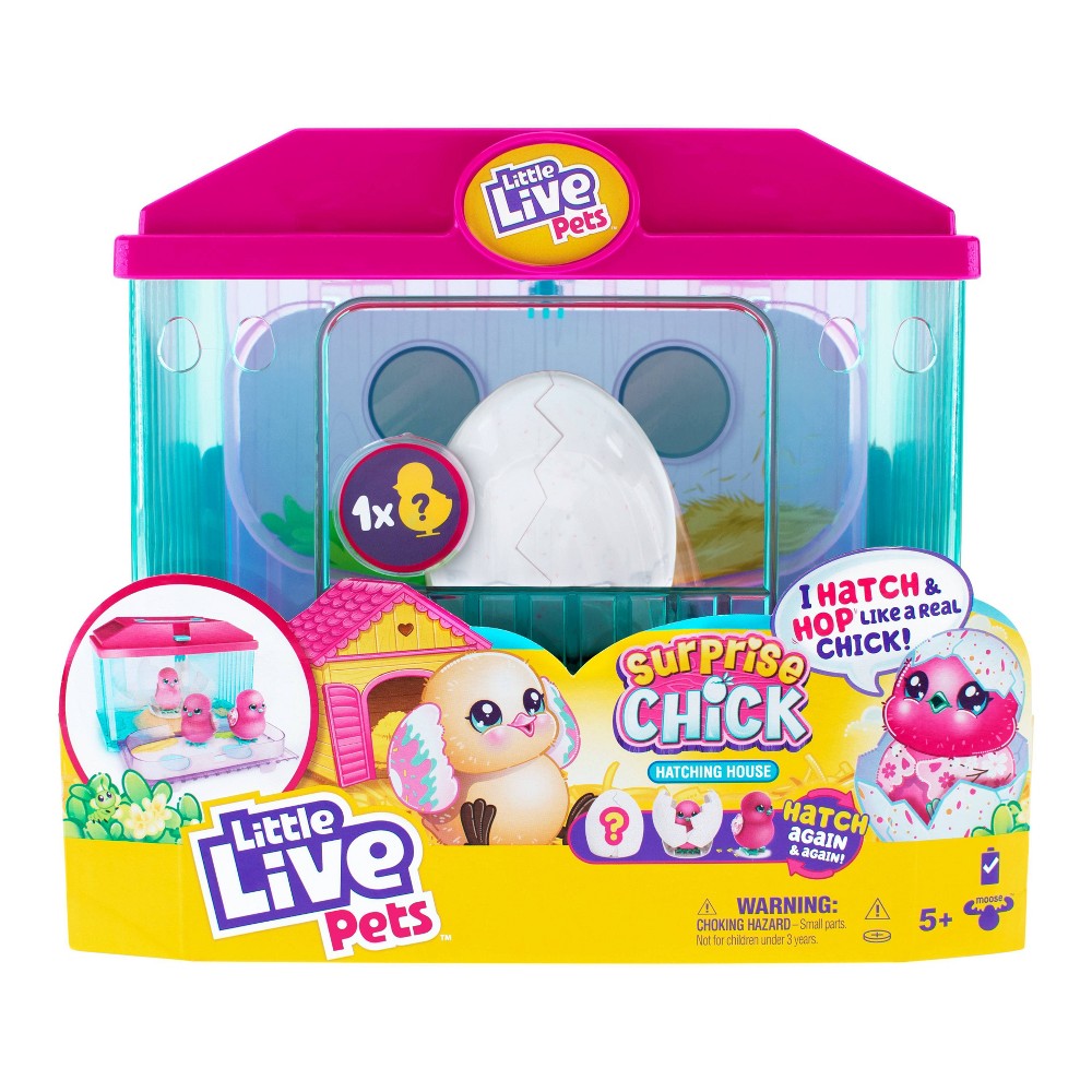 Photos - Doll Accessories Moose Little Live Pets Chick Playset 