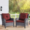 Gymojoy Outdoor Patio Chair with Table High Back Club Chair - 4 of 4