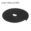 Unique Bargains Solid Foam Rubber Round Soundproof DIY Weather Seal Strip - 3 of 4