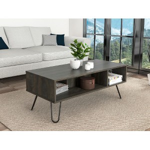 Coffee Table Minnesota, Two Shelves, Carbon Espresso Finish - 1 of 1