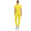 Hey Collection Womens Stretch V-Neck Jogger Scrubs Set, Medical Nursing Tops with Four Pocket Pants - 2 of 4