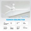 Airsurfer 52-inch 3-Blade 3-Speed Ceiling Fan with Pull Chain without Light - 3 of 4