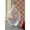 Signature Design by Ashley Kurthorne 11" Glass Vase, Clear Seeded Indoor/Outdoor - 3 of 4