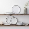 Noritake Charlotta Platinum 12-Piece Dinnerware Set, Service for 4 - 3 of 4