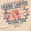 Grand Canyon National Park Vintage Adult T-Shirt Cream - 2 of 4