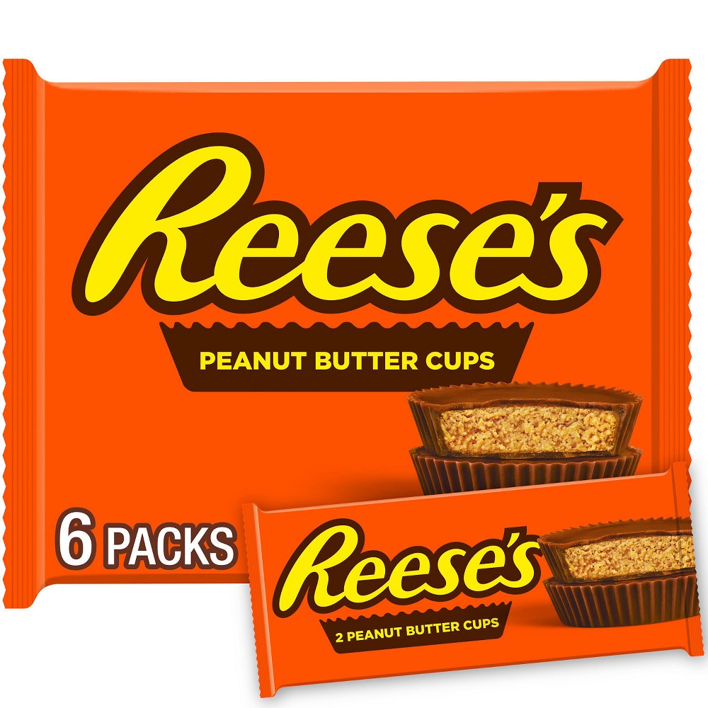 UPC 034000490059 product image for Reese's Milk Chocolate Peanut Butter Cups Candy - 6ct | upcitemdb.com