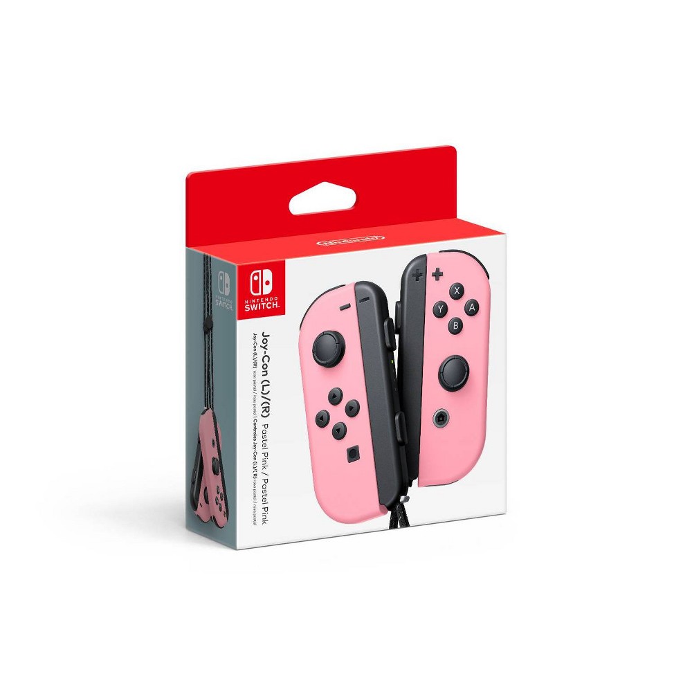 Photos - Gaming Console Nintendo Switch Joy-Con L/R - Pastel Pink 