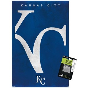Trends International MLB Kansas City Royals - Logo 25 Unframed Wall Poster Prints - 1 of 4