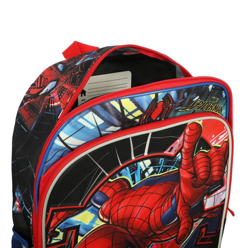 Kids&#39; Spider-Man 16&#34; Backpack - Black, 4 of 8