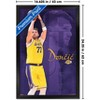 Trends International NBA Los Angeles Lakers - Luka Doncic 25 Framed Wall Poster Prints - 3 of 4