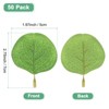 Unique Bargains Durable Multipurpose Decorative Artificial Eucalyptus Petals 50 Pcs - 3 of 4