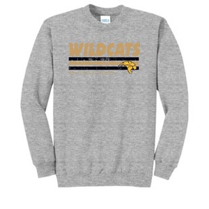 Warehouse JESUP HIGH SCHOOL スウェット 40 Adult Western High School Wildcats Name & Graphic Classic Fleece