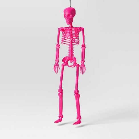 Pink skeleton buy Halloween decor