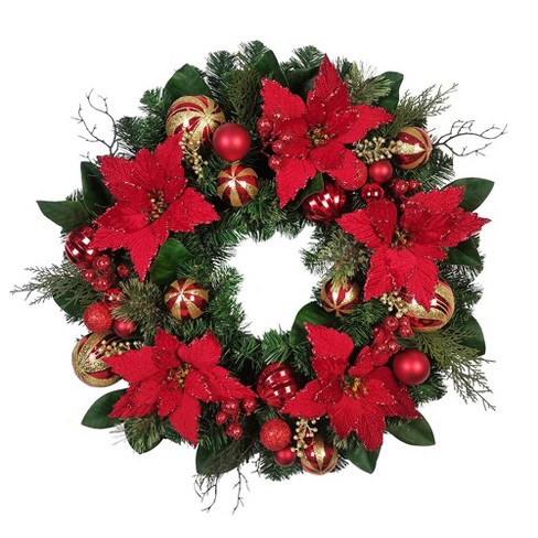 Northlight 30 Black Metal Christmas Wreath Hanger Stand