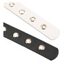 Unique Bargains Womens Leather Belt Studded Grommet with Circle Metal Buckle for Jeans Dress Pants - 4 of 4