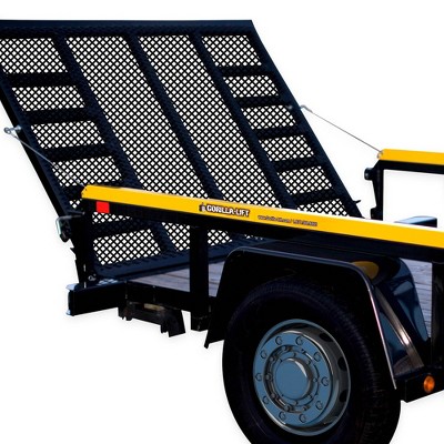 Genuine Gorilla Lift 2 Sided Tailgate Utility Trailer Gate u0026 Ramp Lift  Assist System W/one-handed Operation