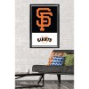 Trends International MLB San Francisco Giants - Logo 22 Framed Wall Poster Prints - 2 of 4