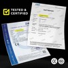 Solar Eclipse Glasses 2 Pack CE and ISO Certified Safe Shades for Direct Sun Viewing - Solar Filters Glasses - NASA Approved 2024 - MedicalKingUsa - 2 of 4