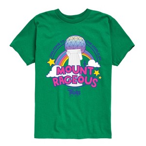 Boys' - Trolls - Welcome to The World of Mount Rageous Short Sleeve Graphic T-Shirt - 1 of 4