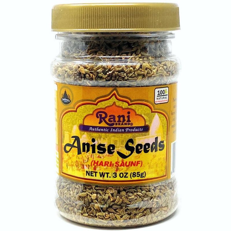 Rani Anise Seeds (Seeds from Anise Plant) - 3oz (85g) - Rani Brand Authentic Indian Products, 1 of 5