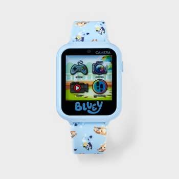 Girls' Disney Bluey Interactive Smartwatch - Sky Blue