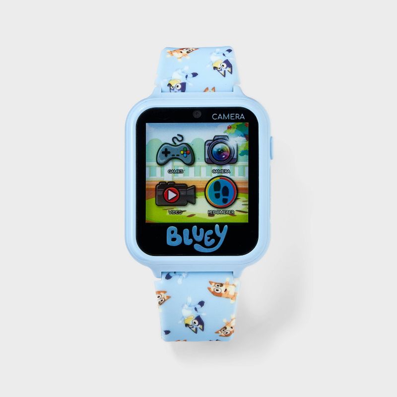 Girls&#39; Disney Bluey Interactive Smartwatch - Sky Blue, 1 of 4