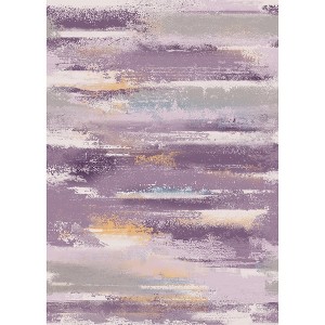 CHIC CRATE 5x7 ft Washable Area Rugs Non-Slip Modern Abstract Soft for Living Room Entryway Bedroom Nursery Home Decor Aesthetic - 1 of 4