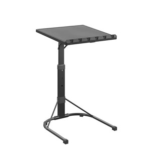 Racxily Adjustable Folding Table, Black, Recommended for Banquets, Events, Indoor/Outdoor - 1 of 4