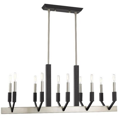 Livex Lighting Beckett 10 - Light Chandelier in  Brushed Nickel