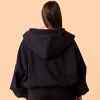 Blogilates Women's Marshmallow Full Zip Hooded Sweatshirt - 2 of 4
