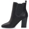 Journee Collection Womens Maxxie Pull On Stacked Heel Booties - 2 of 4