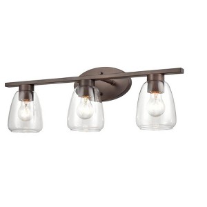 Millennium Lighting 3 - Light Vanity in  Rubbed Bronze - 1 of 2