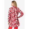 Roaman's Women's Plus Size Tulip Hem Blouse - 3 of 4