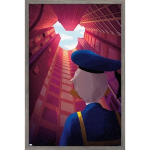 Trends International Disney Mickey Mouse & Donald - Sky Framed Wall Poster Prints - 1 of 4