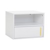DOMETOUR Set of 2 Wall-mounted Wooden Nightstand for Bedroom - 4 of 4