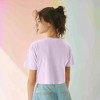 Dalix Smile Face Boxy Short Sleeve Tee Relaxed Summer Cotton Garment Dyed Womens - 4 of 4