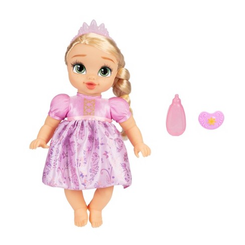 Disney Princess Tiana and Rapunzel Plush Doll Set