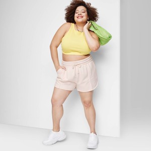 Women's High-Rise Dolphin Shorts - Wild Fable™ - 1 of 3