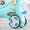 Rocking Horse for Toddlers, Balance Bike Ride On Toys with Push Handle, Backrest and Balance Board for Baby - image 2 of 4