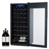 Coucheta 32-Bottle Wine Cooler Refrigerator – Freestanding/Built-In with Precise Temp Control & Child Safety Lock for Wines - 3 of 4