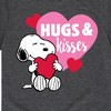 Boys' - Peanuts - Snoopy Hugs And Kisses Short Sleeve Graphic T-Shirt - 2 of 4