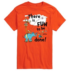 Men's - Dr. Seuss - Fun To Be Done Short Sleeve Graphic T-Shirt - 1 of 4