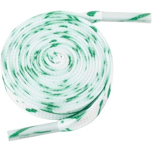 INSPIRE CHIC Colored Printed Flat Splashing Ink Shoe Laces for Sneakers 2 Pairs - 1 of 4