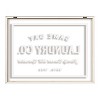 18" x 24" Blake Same Day Laundry Framed Printed Glass Natural - Kate & Laurel All Things Decor: Retro Mudroom Decor, Horizontal Wall Art - 4 of 4