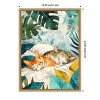 Amanti Art Cats Lives Napping by Justyna Jaszke Framed Canvas Wall Art - 3 of 4
